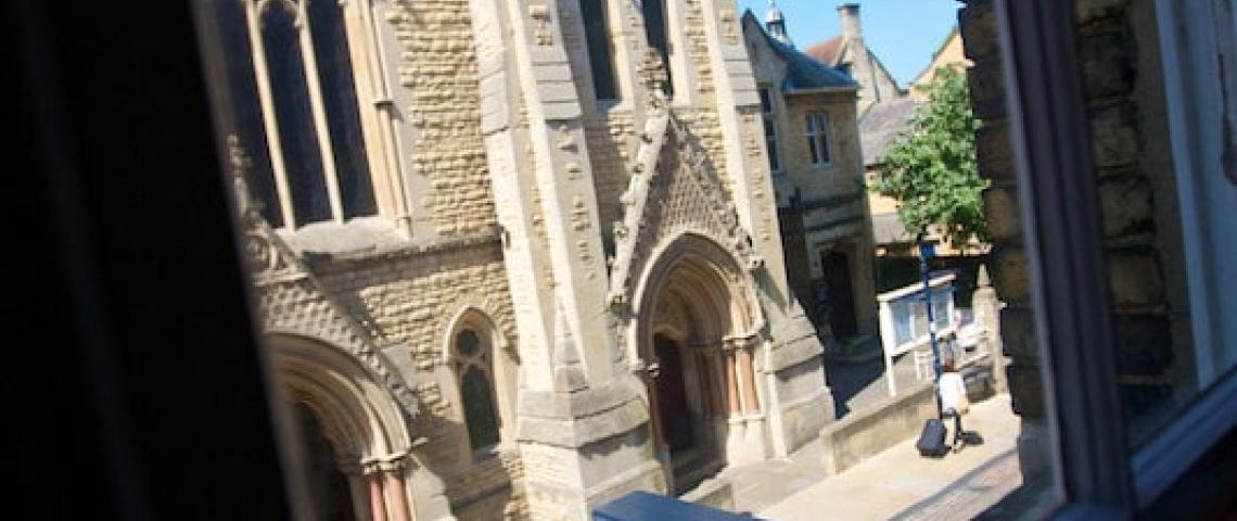 Oxford Blick auf St. Michael