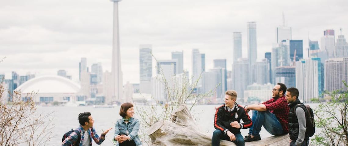 Sprachschüler Skyline Toronto