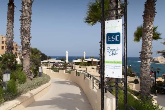 Freizeit auf Malta am Strand 