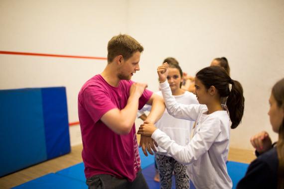 Sportlicher Ausgleich nach dem Englischkurs während der Ferien