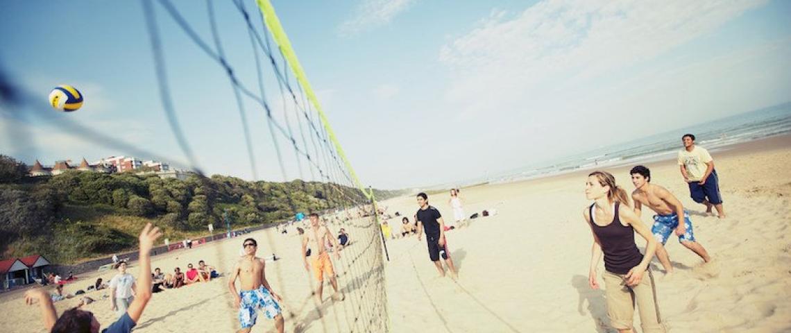 Beachvolleyball in Bournemouth