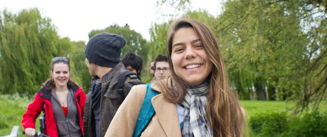 Cambridge Park Ausflug Sprachschüler