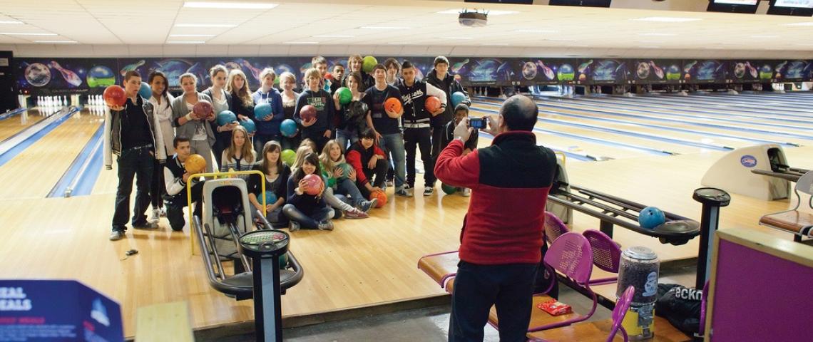 Sprachreise Bournemouth: beliebte Freizeitaktivität Bowling