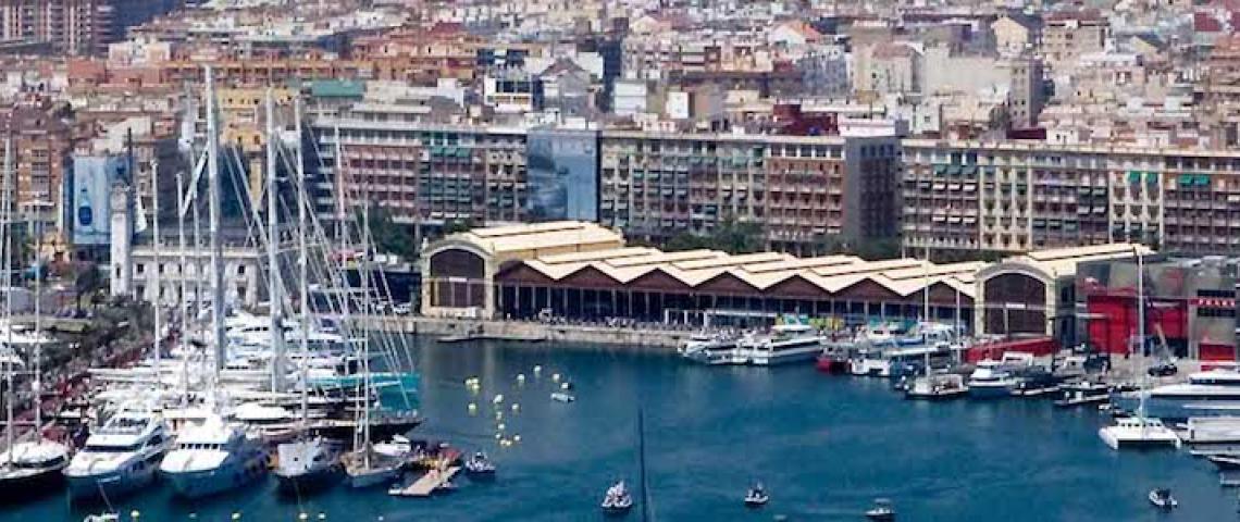 Der Hafen von Valencia