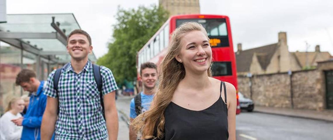 Doppeldecker Busse in Oxford