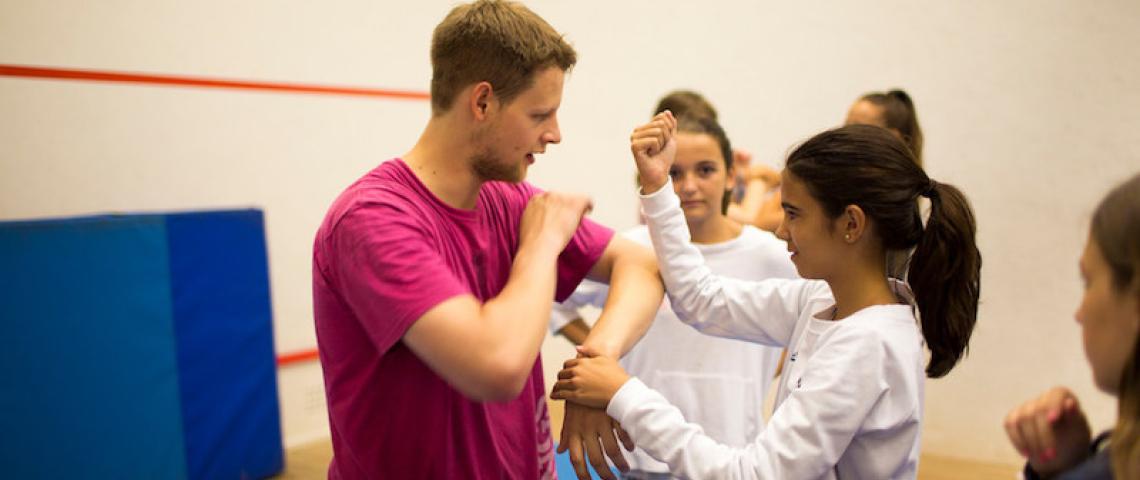 Sportlicher Ausgleich nach dem Englischkurs während der Ferien