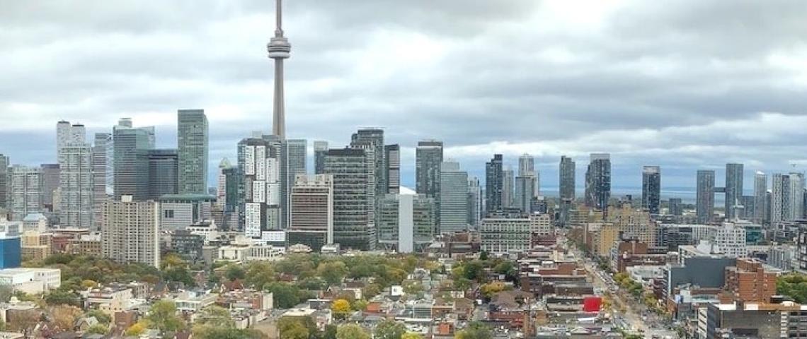 Ansicht Toronto Sprachschule Stadt